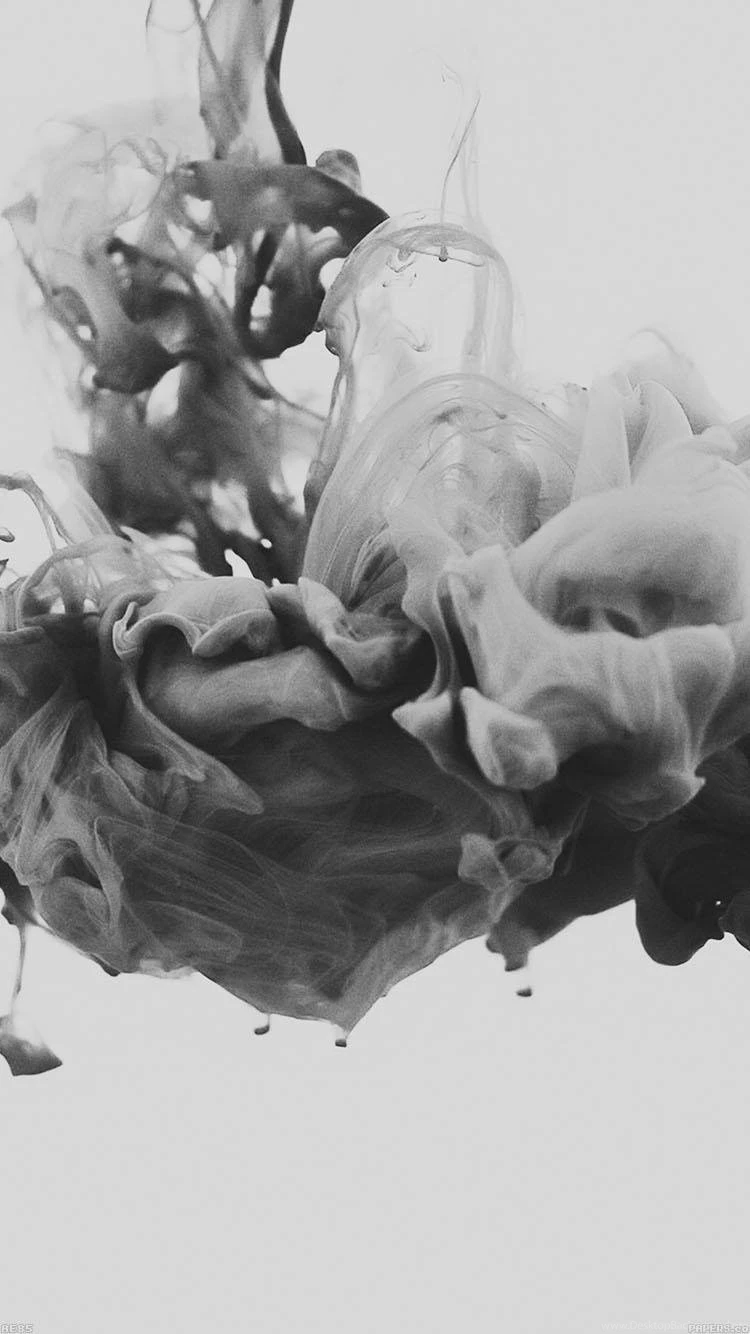 Black Smoke Art Wonderful iPhone 6 Wallpapers