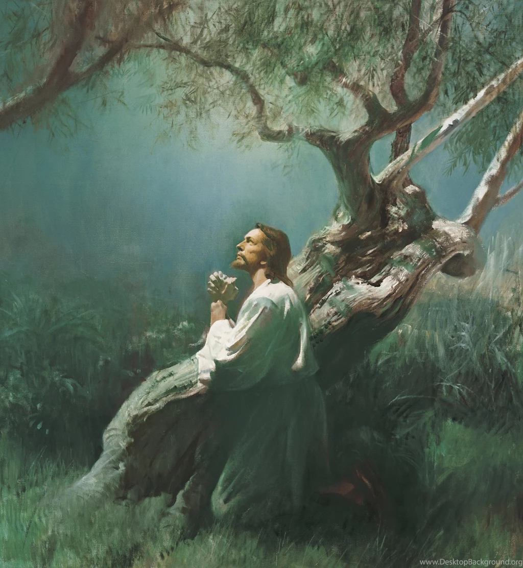 Jesus Praying In Gethsemane (Christ In Gethsemane)