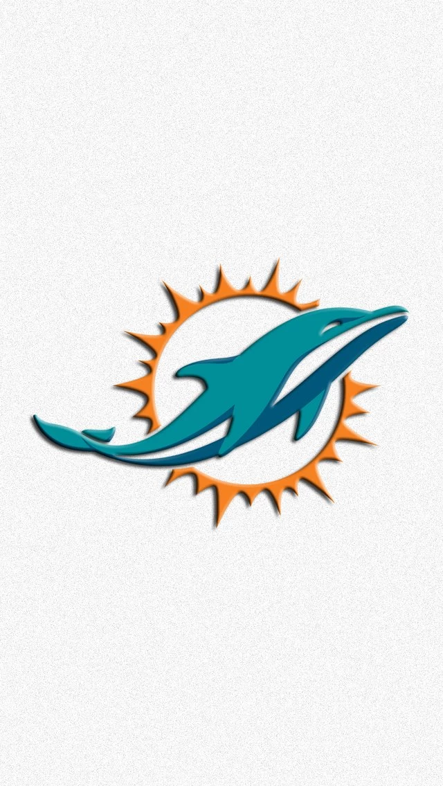 Miami Dolphins Logo iPhone 5 Wallpapers (640x1136)