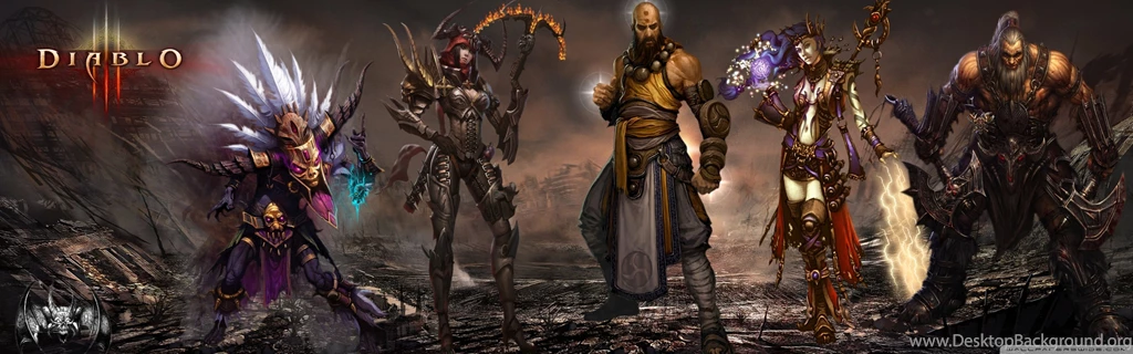 Download Diablo3 Dual Screen Wallpapers   Wallpapers Widest