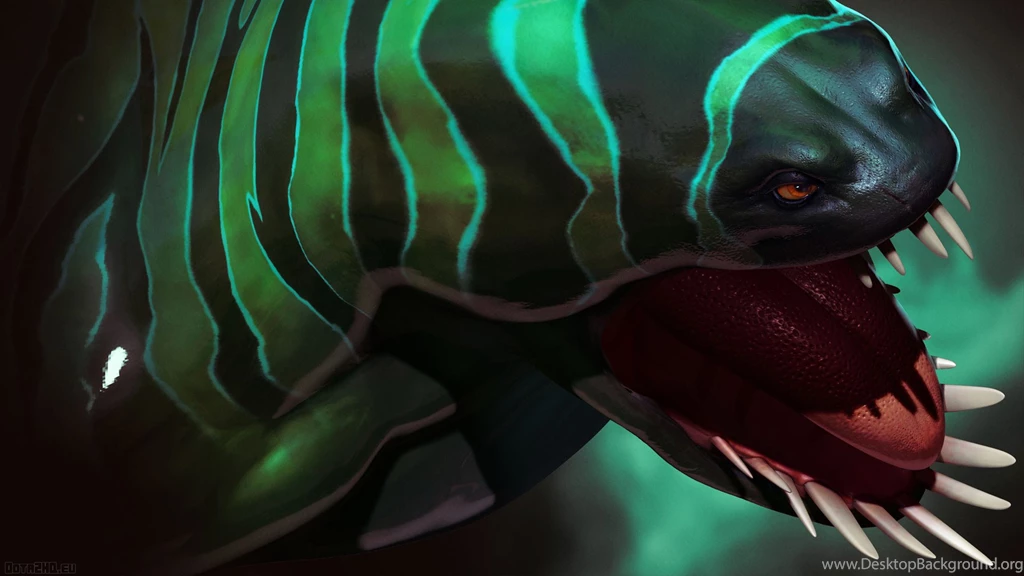 Download Wallpapers 1920x1080 Tidehunter, Dota 2, 3d Art Full HD ...