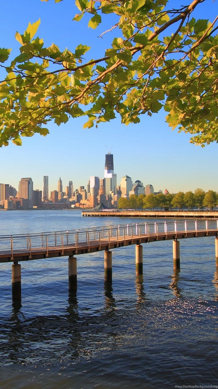 Download Wallpapers 750x1334 New York, City, Water, Ocean, Nature ...