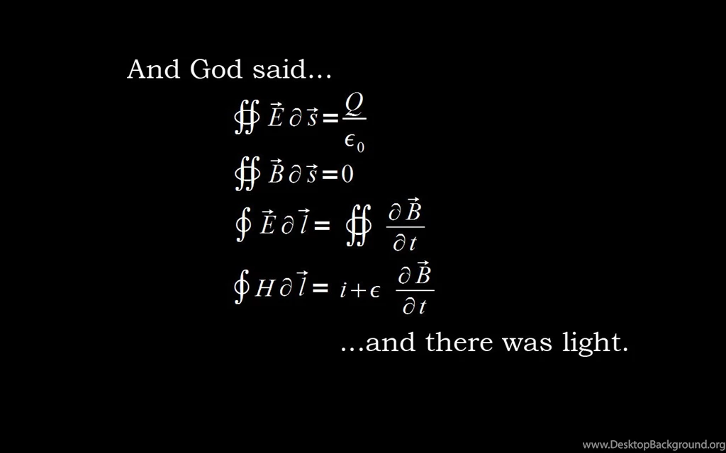 Wallpapers Quantum Physic God Physics Equation Mathematics Maxwell ...