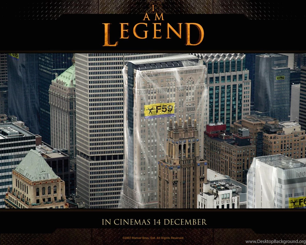 Movie Memorabilia Emporium: I Am Legend Wallpapers Set 01