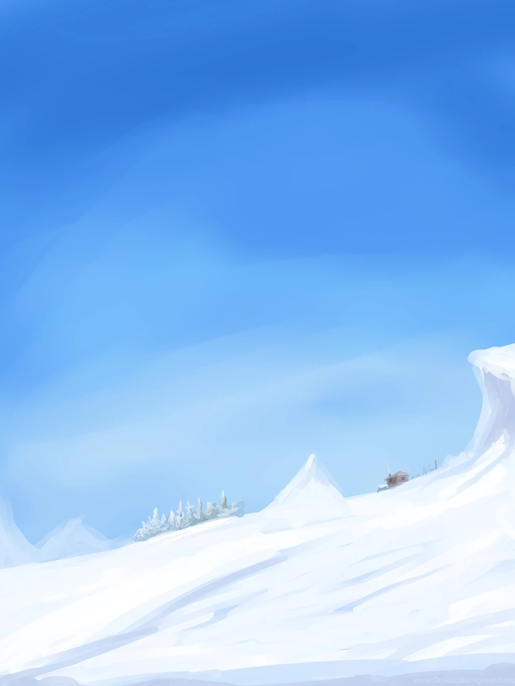 Anime Style Wintry Backgrounds By Wbd On DeviantArt