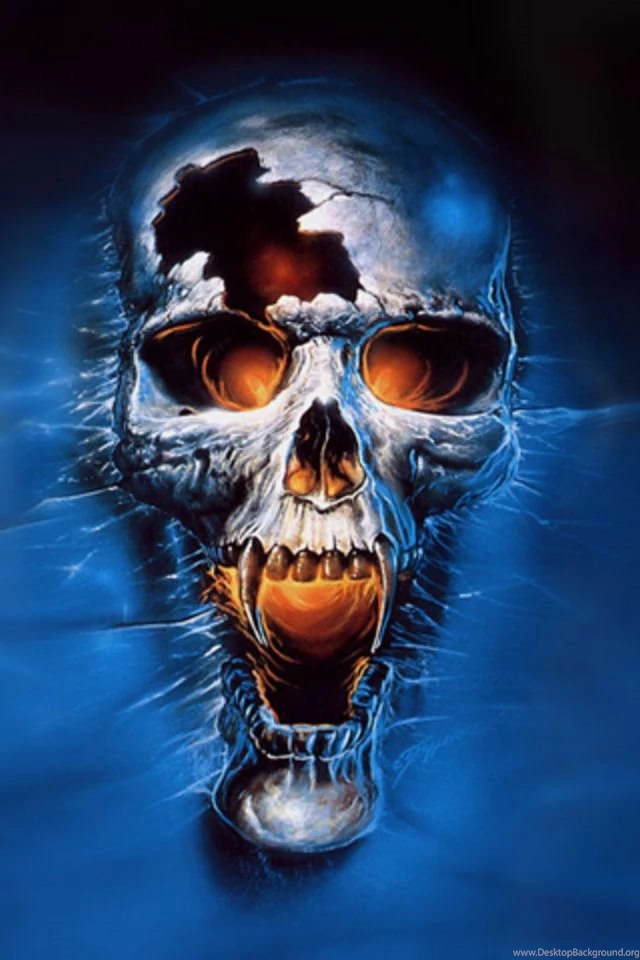 Wallpapers Skull Logo Iphone Iphones Ipod Touch Free 640x960 ...