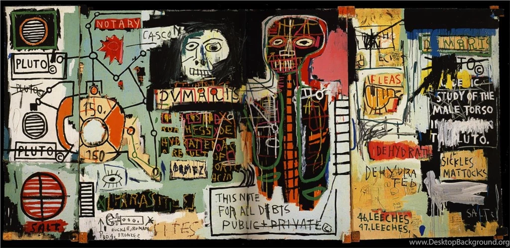Jean Michel Basquiat   "Notary", 1983 [1366x664] : ArtPorn