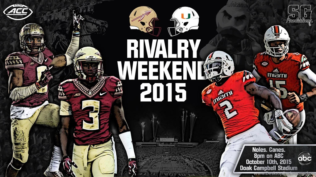 FSU Miami Rivalry Weekend Wallpapers (AND MORE!) Concepts ...