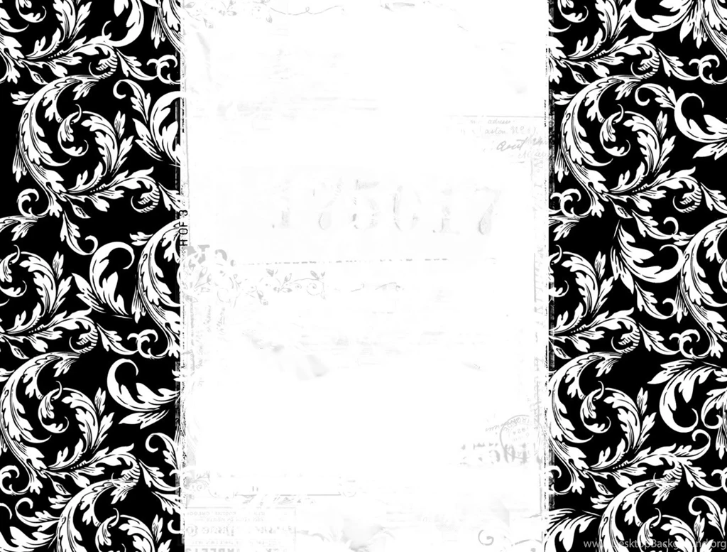 Damask Wallpapers Black And White   Wallpapers High Definition