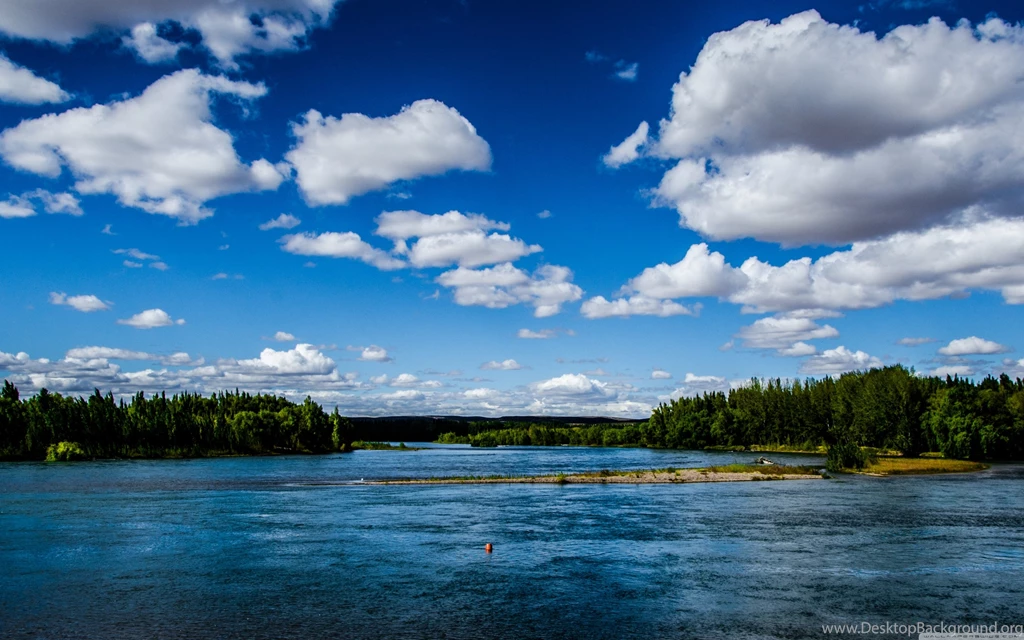 2880x1800 Summer River Scenery Wallpapers