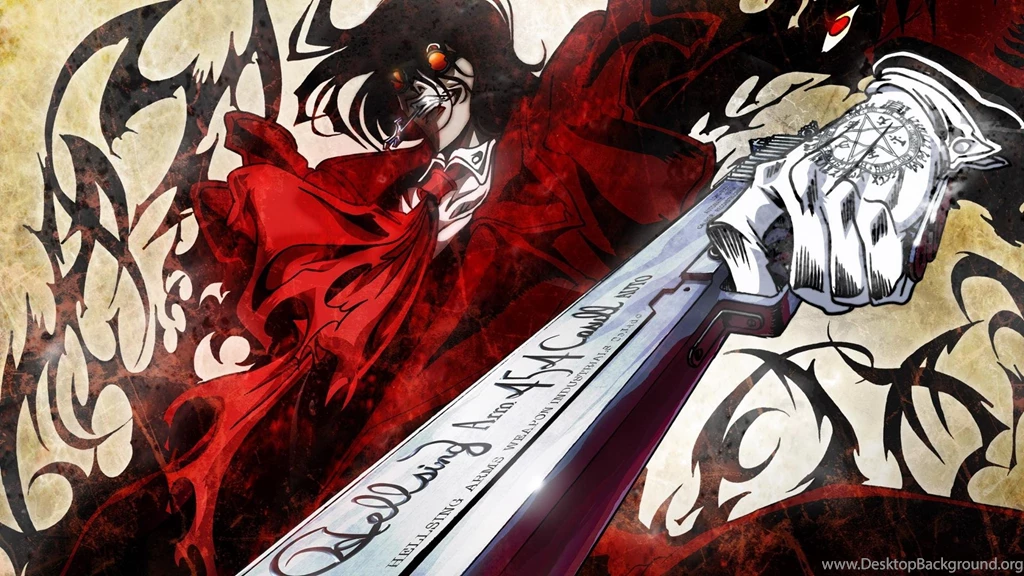 Hellsing Alucard Guns Weapons Anime High Resolution Hd Wallpapers ...