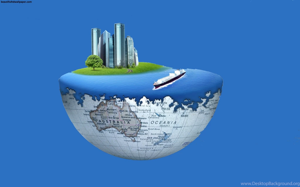 3D Technology World Map