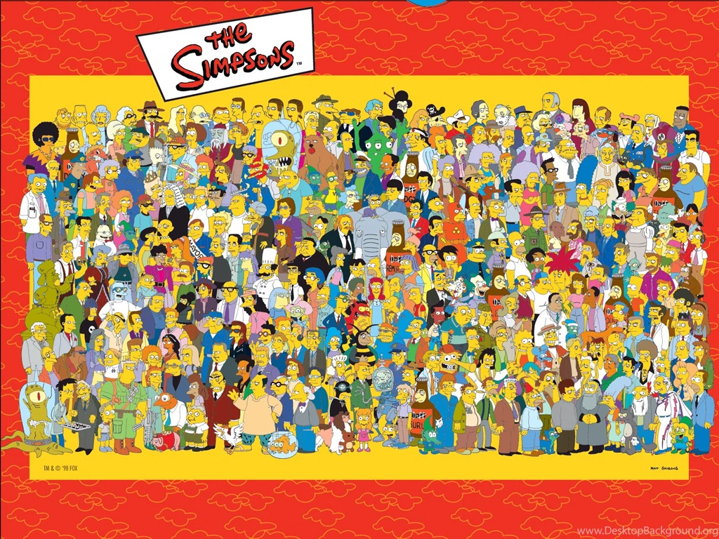 Simpsons Characters Wallpapers Wallpapers Cave