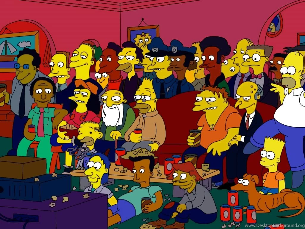 Image Simpson characters.jpg Simpsons Wiki Wikia