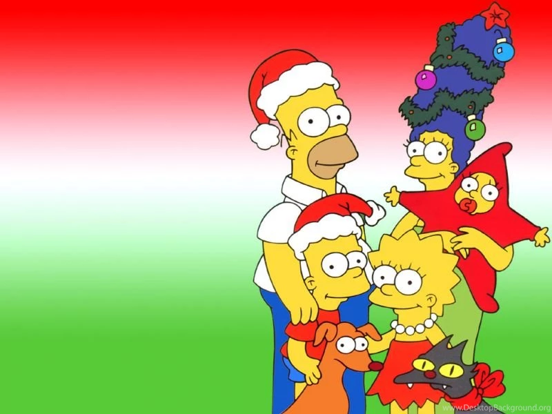 The Simpsons Family Characters   Wallpaper.