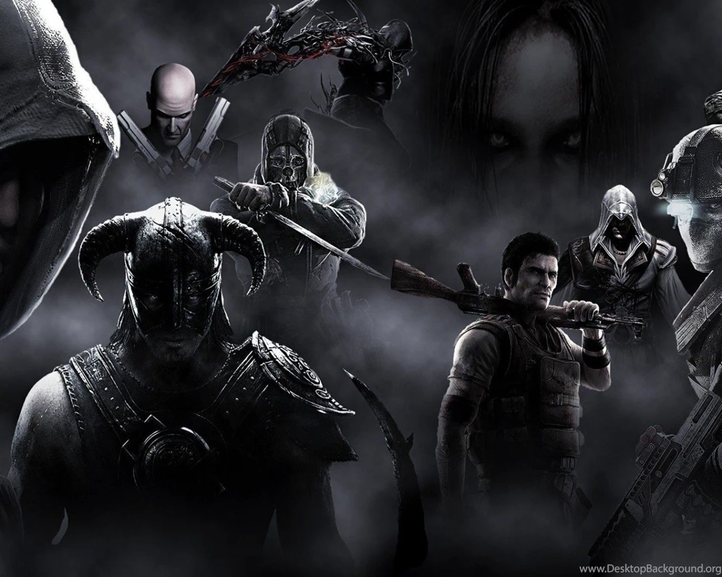Games Characters All In One Desktop Wallpapers