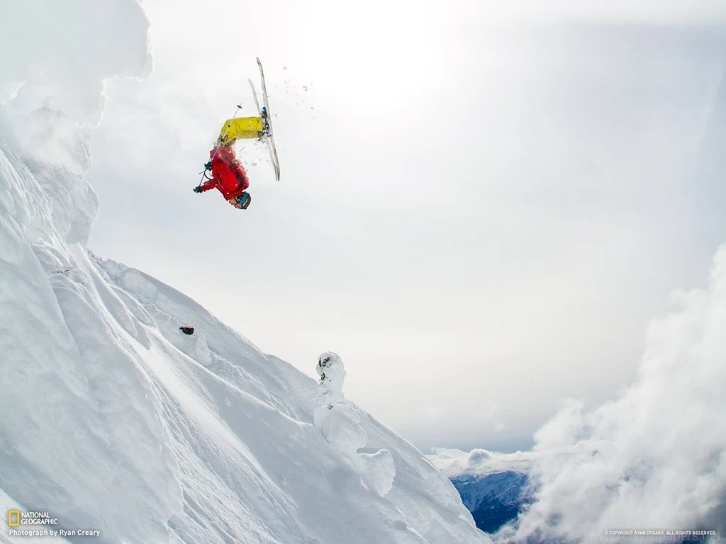 Skiing, Carter Mcmillan, Revelstoke, British Columbia