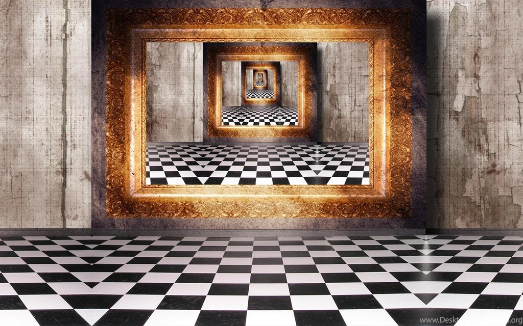 MIRROR ROOM WALLPAPER (