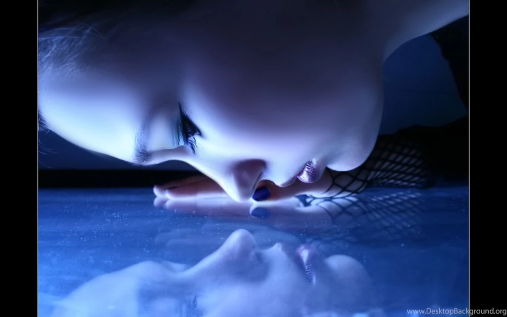 Mirror, Kiss, Widescreen Artworks, Download Wallpaper, High ...