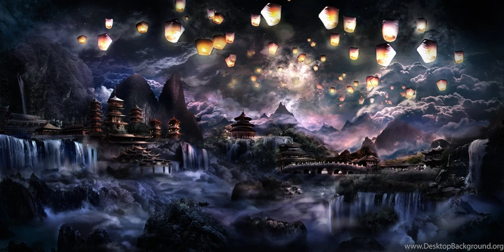 DeviantArt: More Like Fantasy Landscape By Nicholasgwee