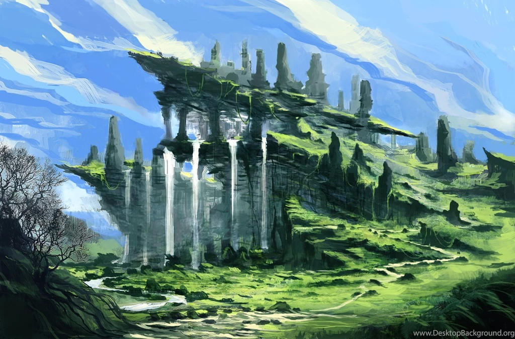 I Really Like This Landscape, It's Unique Even Among The Other ...