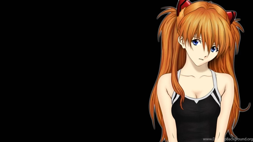 Download Wallpapers 1920x1080 Girl, Red, Hair, Shirt, Black ...
