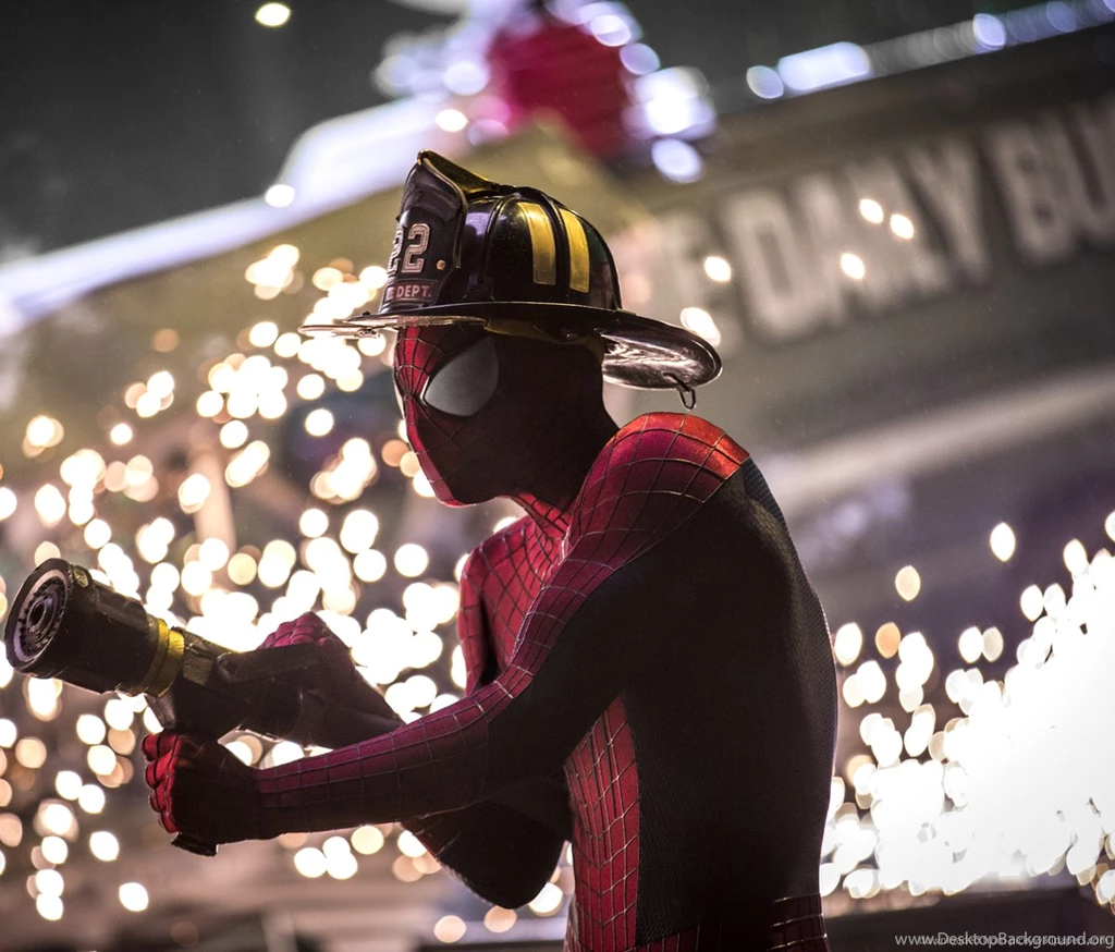Download Spider Man Firefighter Wallpapers For Samsung Galaxy Tab