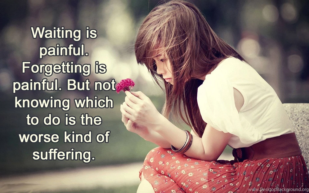 Free Download 30 HD Sad Wallpapers With Quotes