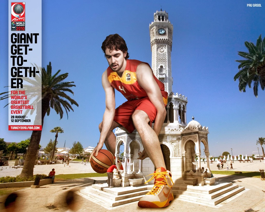 FIBA.com   2010 FIBA World Championship Wallpapers: Giant Get Together