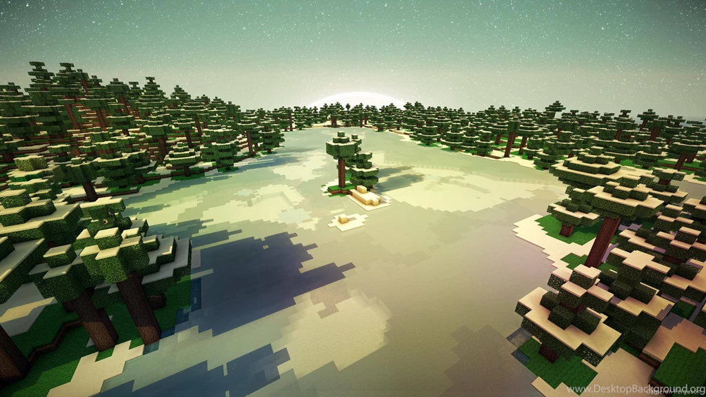 Winter Minecraft Wallpapers