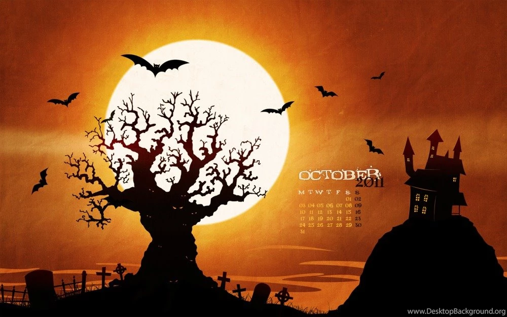 Desktop Wallpapers Calendar: October 2011 « Freebies « Om Net Solution