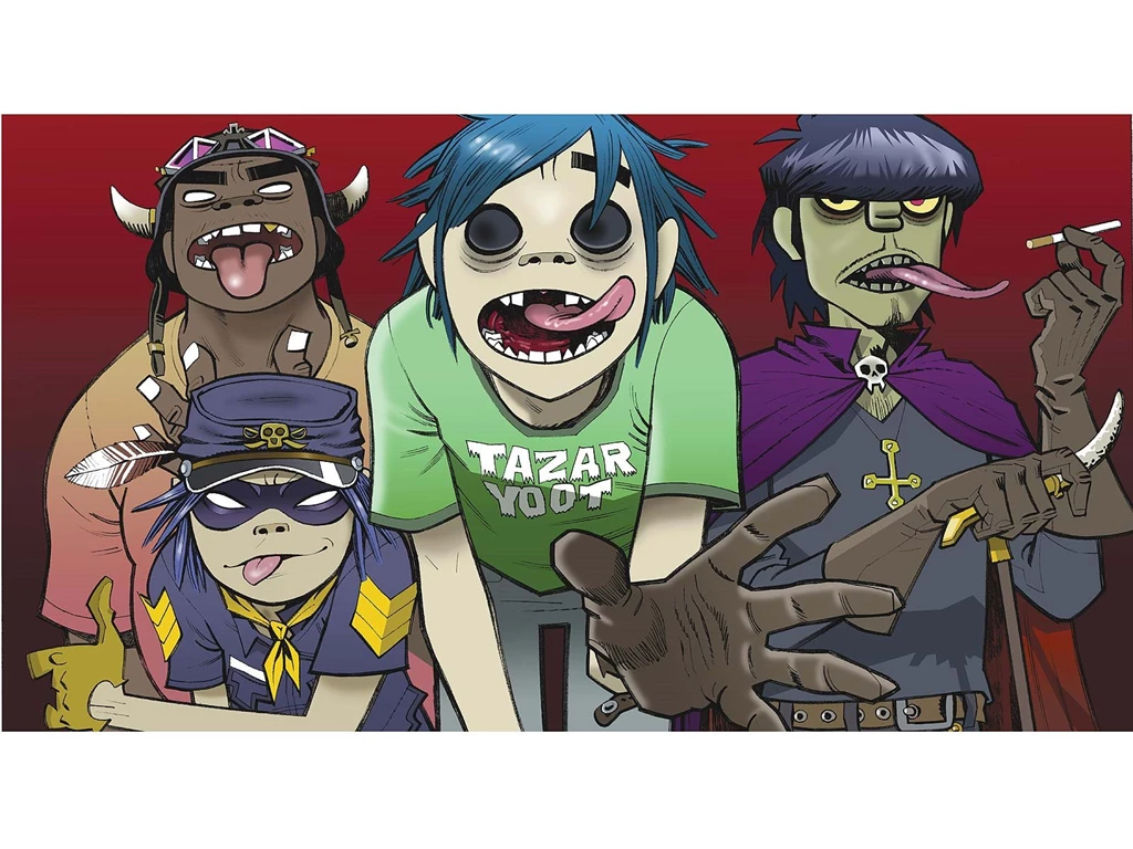 Gorillaz Characters Music Bands