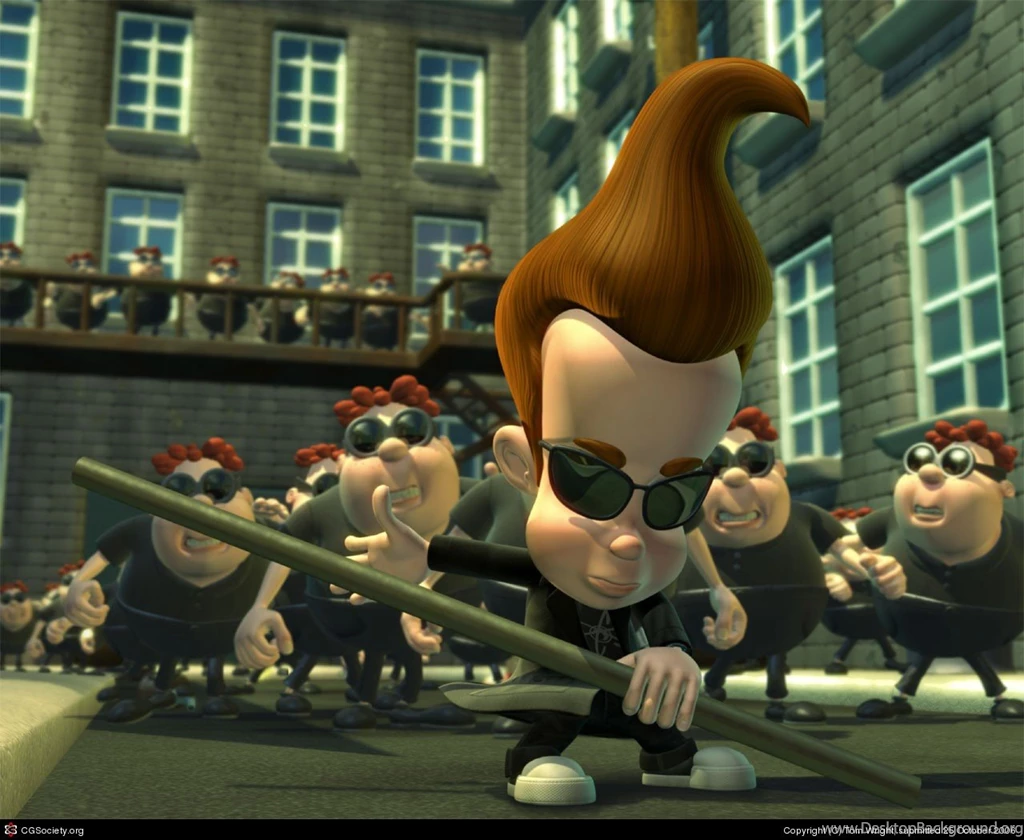 Jimmy Neutron Matrix By Tom Wright