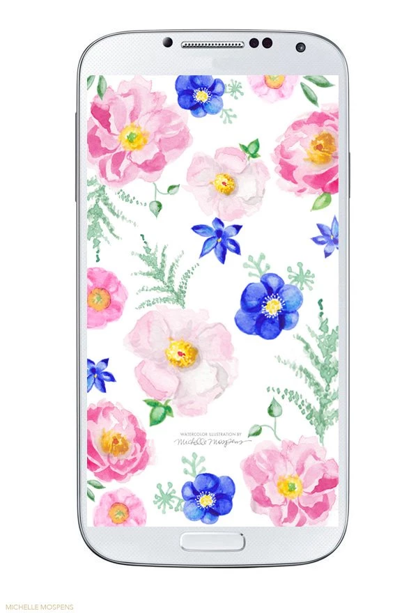 Floral Watercolor Wallpapers Download A Watercolor Life