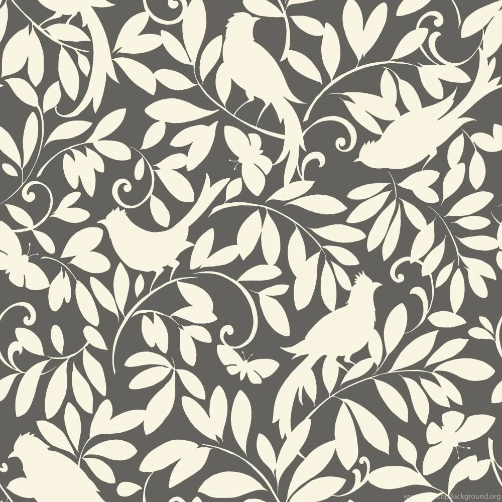 Waverly Cottage Birdsong 20.5' X 20.5" Botanical Wallpapers