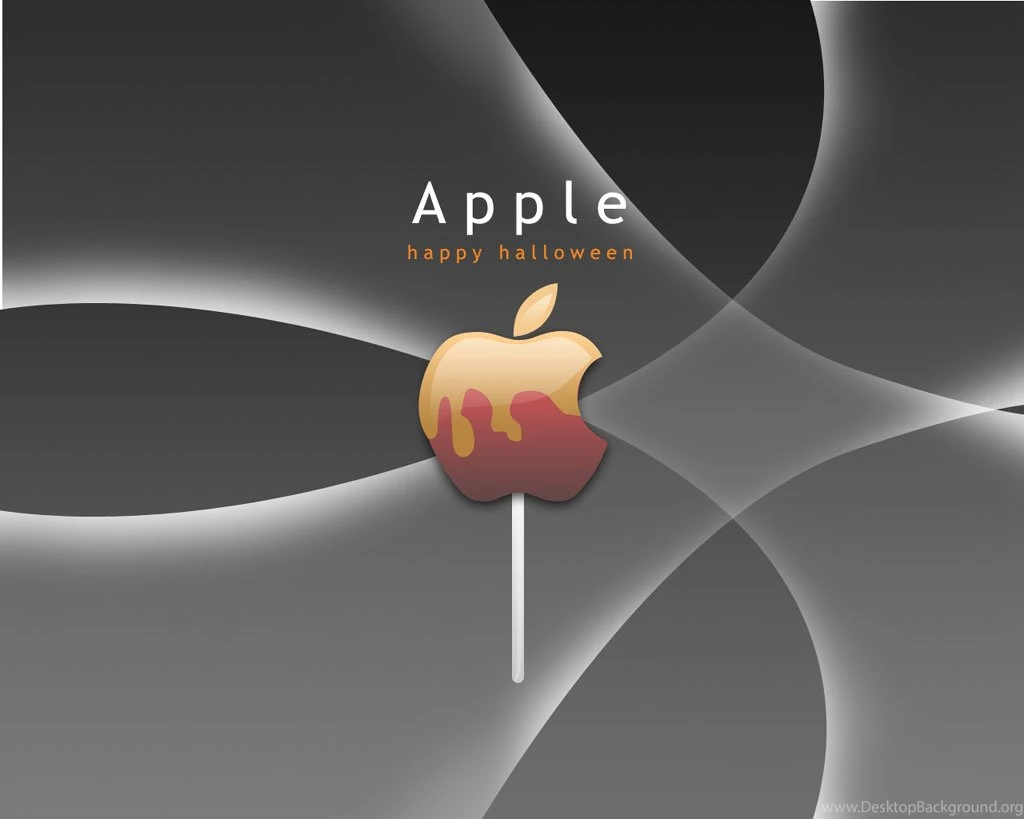 Papel De Parede Apple Halloween (Wallpapers) Kboing.