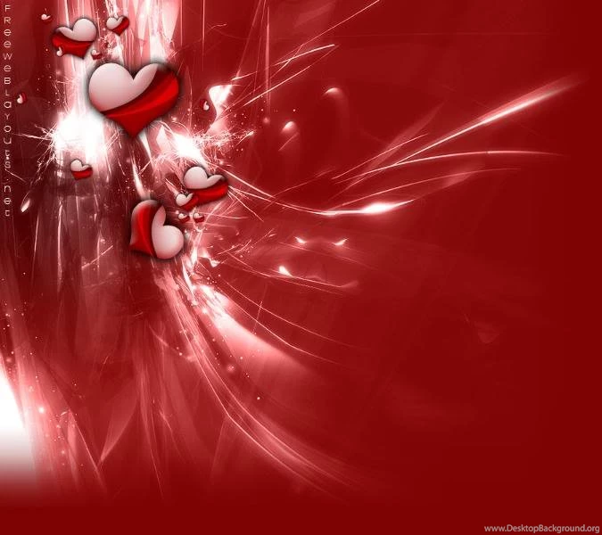 Red Hearts Background Images