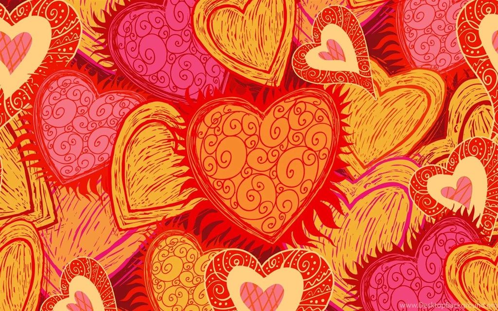 RePin Image: Red Hearts Backgrounds Of On Pinterest