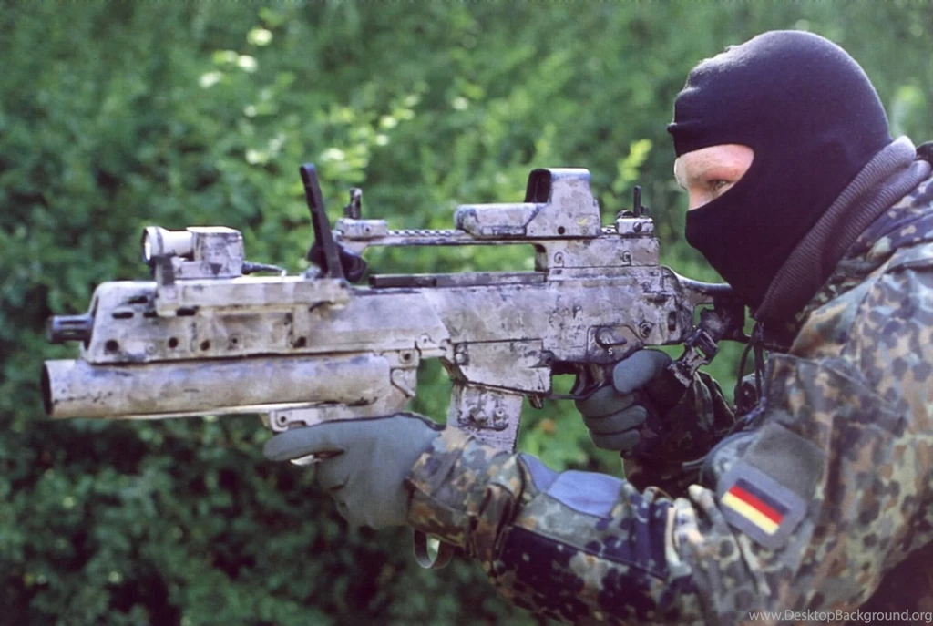 Rifles, Soldiers, Guns, Army, G36, German, Bundeswehr, HK G36 ...