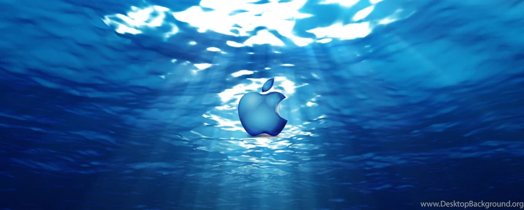 Download Wallpapers 2560x1024 Apple, Mac, Brand, Logo, Underwater ...