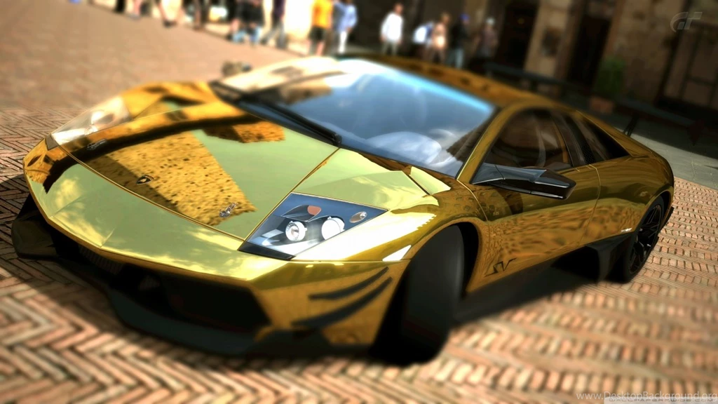 Lamborghini Murcielago LP670 4 SV Gold HD Desktop Wallpapers : High ...