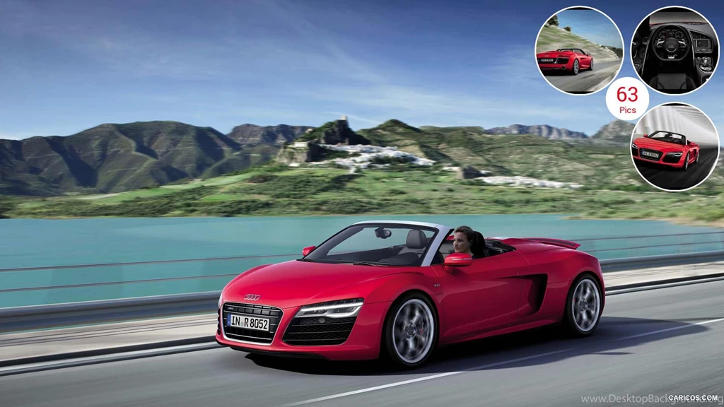 2013 Audi R8 Spyder V10   Front