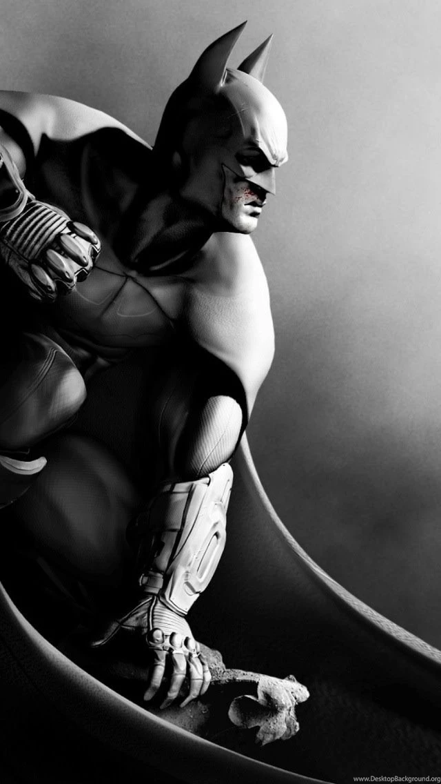 Batman Perched iPhone 5 Wallpapers (640x1136)