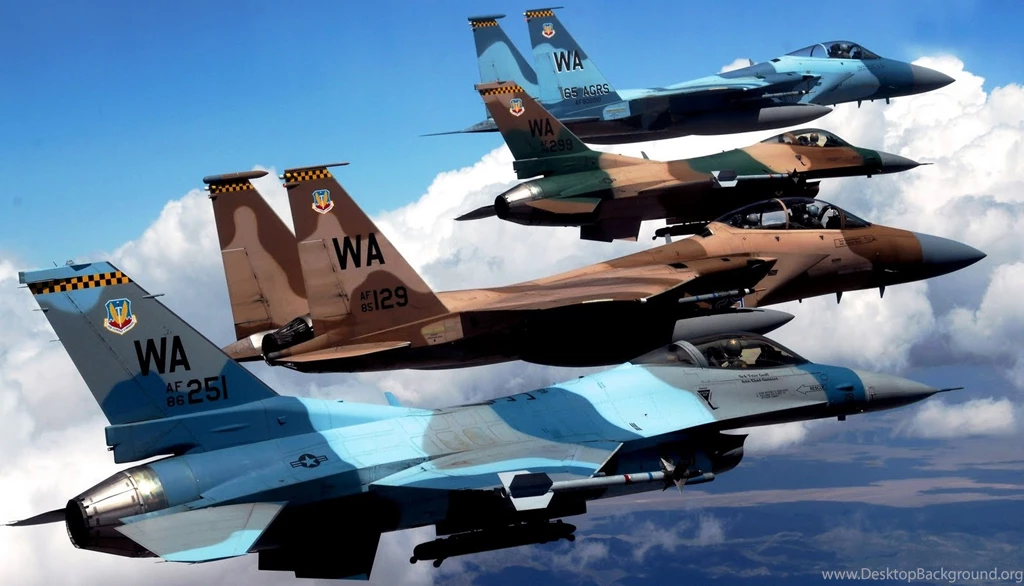 F16C Falcon Block 32 USAF Lined