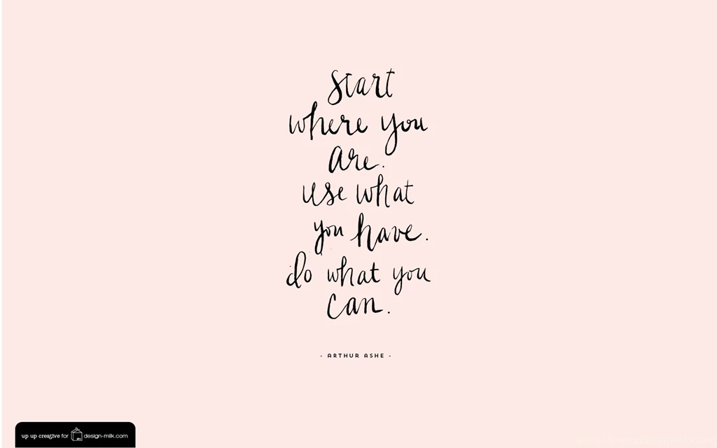 Arthur Ashe Quote Desktop And IPhone/iPad Wallpapers Design Milk