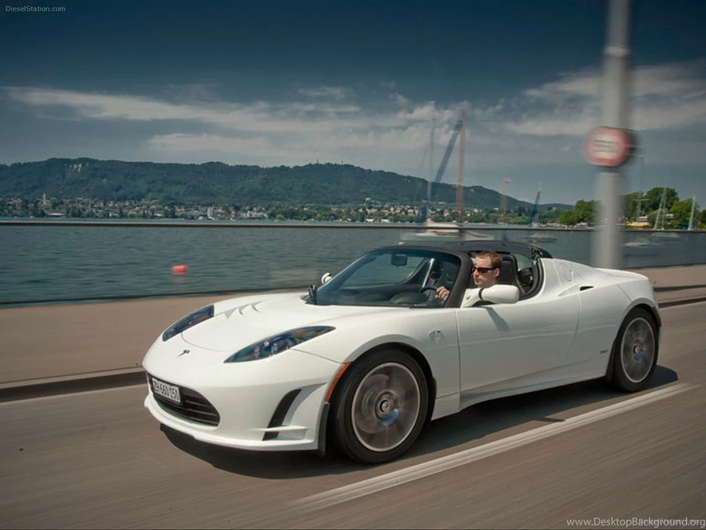 Tesla Roadster 2012 Exotic Car Wallpapers