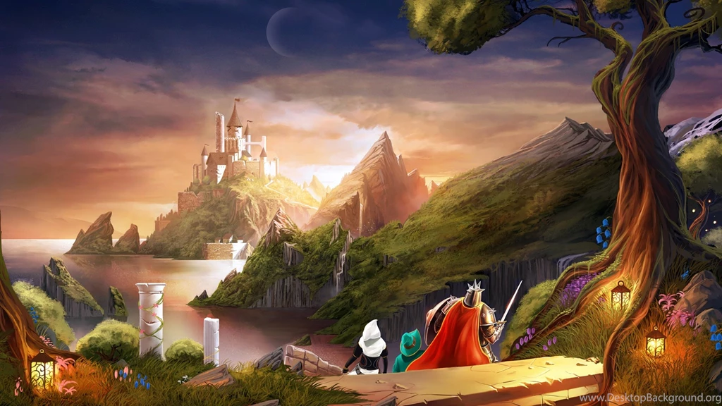 Trine 2 Heading For Castle Wallpapers