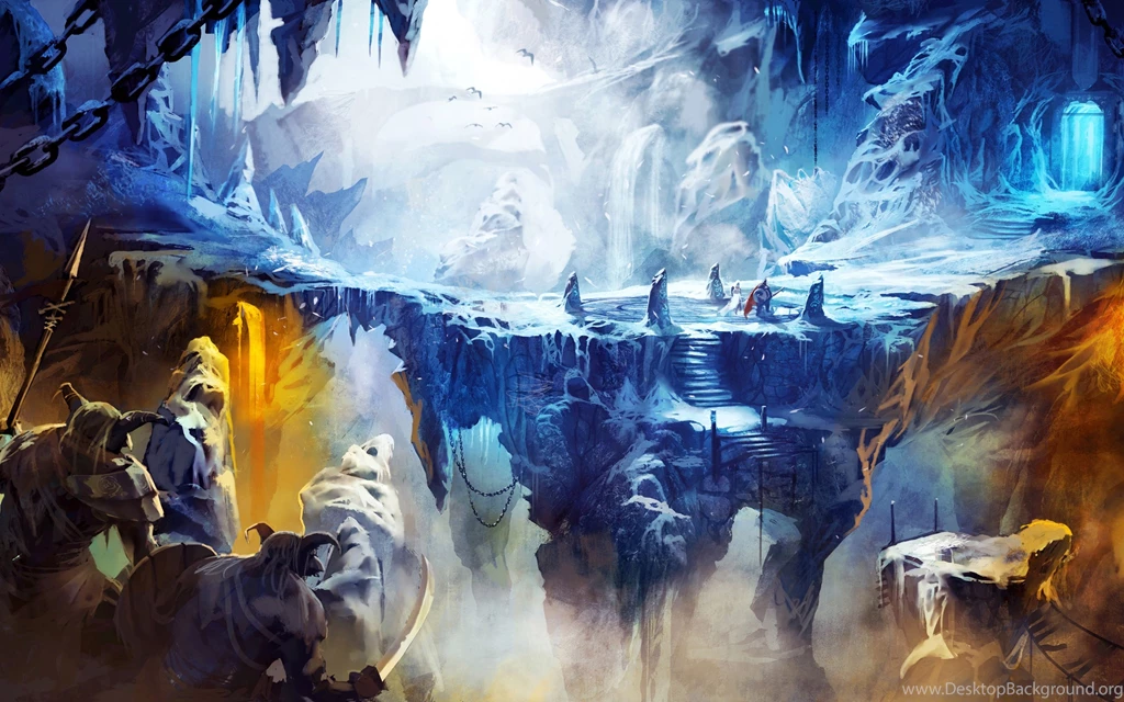 Frozen Cave In Trine 2 Wallpapers