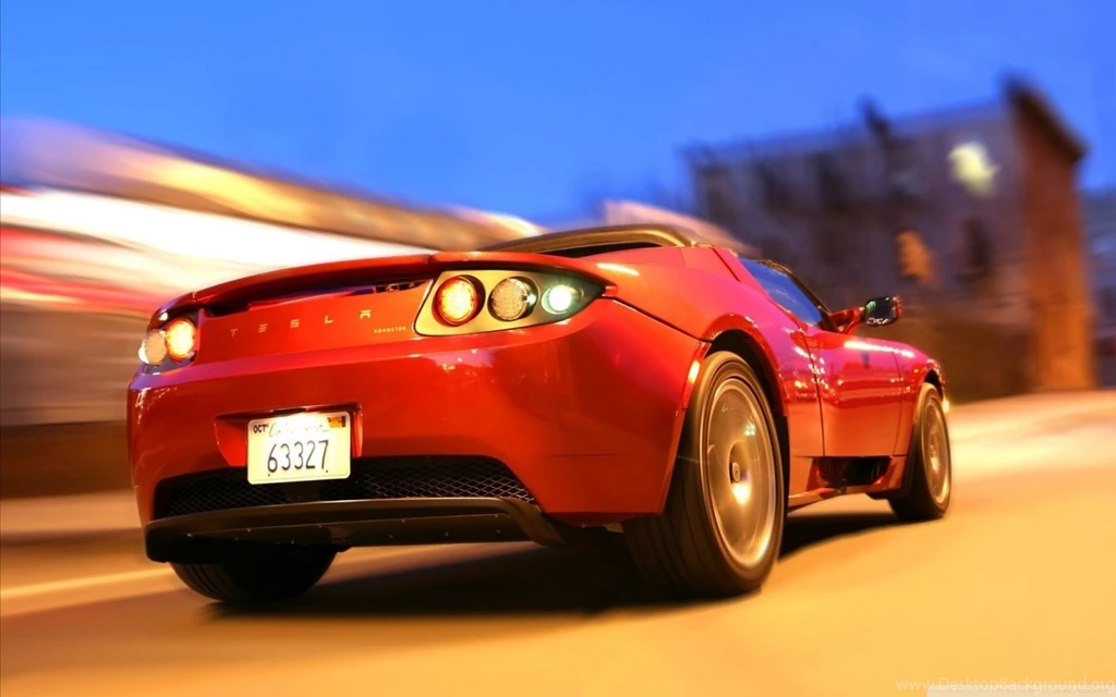 Tesla Roadster HD Desktop Wallpapers : Widescreen : High Definition ...