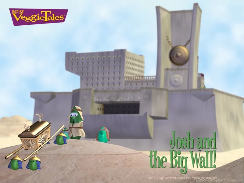 Josh And The Big Wall   Veggie Tales Wallpapers (2318872)   Fanpop